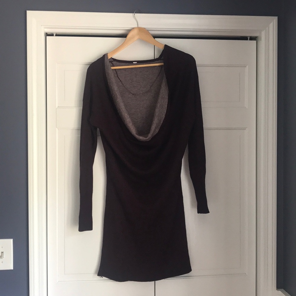 Lululemon reversal long sweater